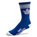 Ponožky FBF 4 Stripes Crew NHL Toronto Maple Leafs
