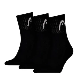 Ponožky Head Tennis Club Short Crew Black (3 Pack)