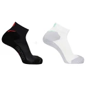 Ponožky Salomon Speedcross Ankle 2PP Ebony/White