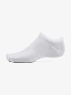 Ponožky Under Armour  Essential No Show 6pk-WHT  M