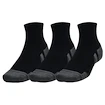 Ponožky Under Armour  Performance Cotton 3p Qtr-BLK  L
