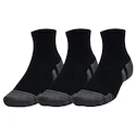 Ponožky Under Armour  Performance Cotton 3p Qtr-BLK  L