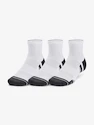 Ponožky Under Armour  Performance Tech 3pk Qtr-WHT  M