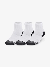 Ponožky Under Armour UA Performance Cotton 3p Qtr-WHT