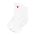 Ponožky Wilson  Quarter Top Sock 3 Pack Bright White