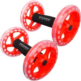 Posilňovacie koliesko Power System Twin Core Ab Wheels