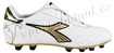 Posledný kus - Kopačky Diadora Brasil Gold R MD PU biele vel. 12