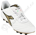 Posledný kus - Kopačky Diadora Brasil Gold R MD PU biele vel. 12