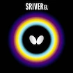 Poťah Butterfly  Sriver EL  červená, 1,9 mm