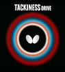 Poťah Butterfly  Tackiness D (Drive)  čierna, 1,7 mm