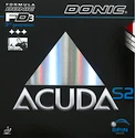 Poťah Donic  - Acuda S2  čierna, 2,0 mm