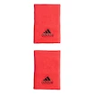 Potítka adidas Tennis Wristband Large Red/Black (2 ks)