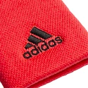 Potítka adidas Tennis Wristband Large Red/Black (2 ks)