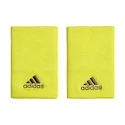 Potítka adidas Tennis Wristband Large Yellow (2 ks)
