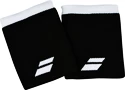 Potítka Babolat  Logo Jumbo Wristband Black/White (2 Pack)