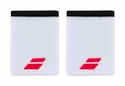 Potítka Babolat  Logo Jumbo Wristband White/Strike Red