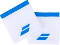 Potítka Babolat Logo Wristband White/Blue (2 ks)