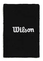 Potítka Wilson  Wide Terry Wristbands Black