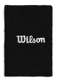 Potítka Wilson Wide Terry Wristbands Black