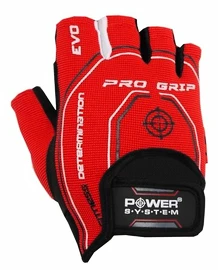 Power System Fitness rukavice Pro Grip Evo červené