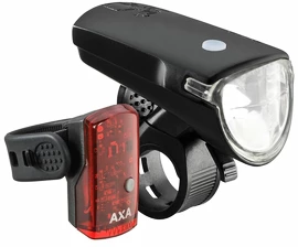Predná + zadná blikačka AXA Greenline Set 40 LUX - 1 LED USB