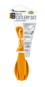 Príbor Sea to summit  Delta Cutlery Set Orange
