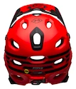Prilba Bell Super DH Spherical červeno-čierna