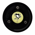 Puk Green Biscuit NHL Pittsburgh Penguins Black