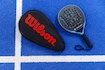 Púzdro na padelovú raketu Wilson  Padel Cover Black/Infrared