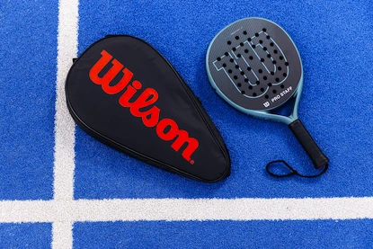 Púzdro na padelovú raketu Wilson  Padel Cover Black/Infrared