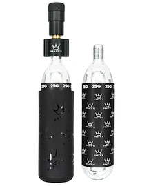 Sada CO2 hlavice a bombičiek PEATY'S Mtb (25g) - black (ppr-hti-mtb-blk-12)