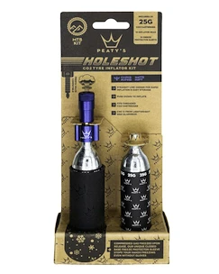 Sada CO2 hlavice a bombičiek PEATY'S  Mtb (25g) - navy (ppr-hti-mtb-nvy-12)