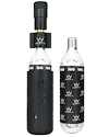Sada CO2 hlavice a bombičiek PEATY'S  Road & gravel (16g) - black (ppr-hti-rag-blk-12)