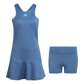 Šaty adidas Tennis Y-Dress Blue