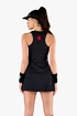 Šaty Hydrogen  Panther Tech Dress Black/Red