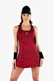 Šaty Hydrogen Panther Tech Dress Black/Red