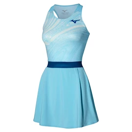 Šaty Mizuno Charge Printed Dress Blue Glow