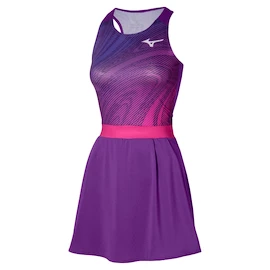 Šaty Mizuno Charge Printed Dress Purple Magic
