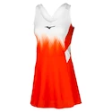 Šaty Mizuno  Printed Dress Mandarin Red/White