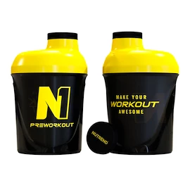 Šejker Nutrend Šejkr N1 mini 300 ml black