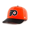 Šiltovka 47 Brand Captain Sure Shot MVP DP NHL Philadelphia Flyers oranžová GS19