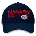Šiltovka Fanatics Authentic Pro Rinkside Structured Adjustable NHL Montreal Canadiens