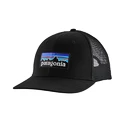 Šiltovka Patagonia  P-6 Logo Trucker Hat Black