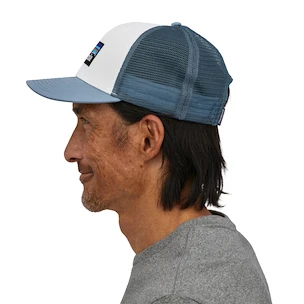 Šiltovka Patagonia  P-6 Logo Trucker Hat White/Light Plume