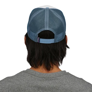 Šiltovka Patagonia  P-6 Logo Trucker Hat White/Light Plume