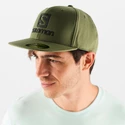Šiltovka Salomon  Logo Cap Flexfit® Olive Night
