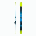 Skialpové lyže Dynafit  Seven summits plus Lime yellow + Skin + lyžiarske viazanie