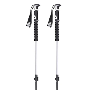 Skialpové palice K2  Lockjaw Alu-Eva Silver
