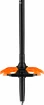 Skialpové palice Leki  Helicon Lite Dark anthracite - Neon orange - Black 110-145