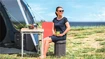 Skladacie kreslo Outwell  Dawlish High Seat & Storage Grey Melange SS22